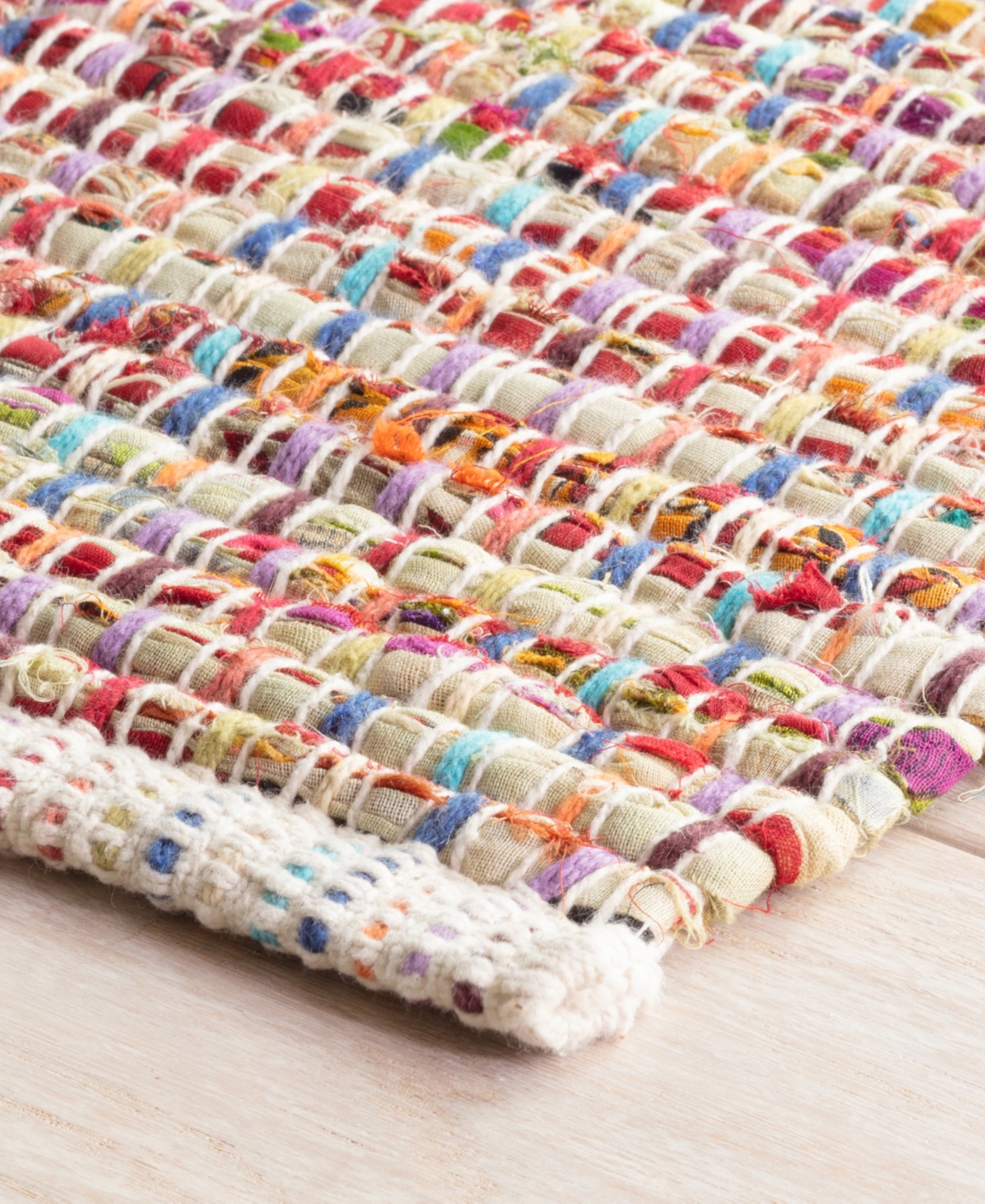 Dash And Albert Rugs By Annie Selke Vista Chindi Da863 4'x6' Area Rug In Multi