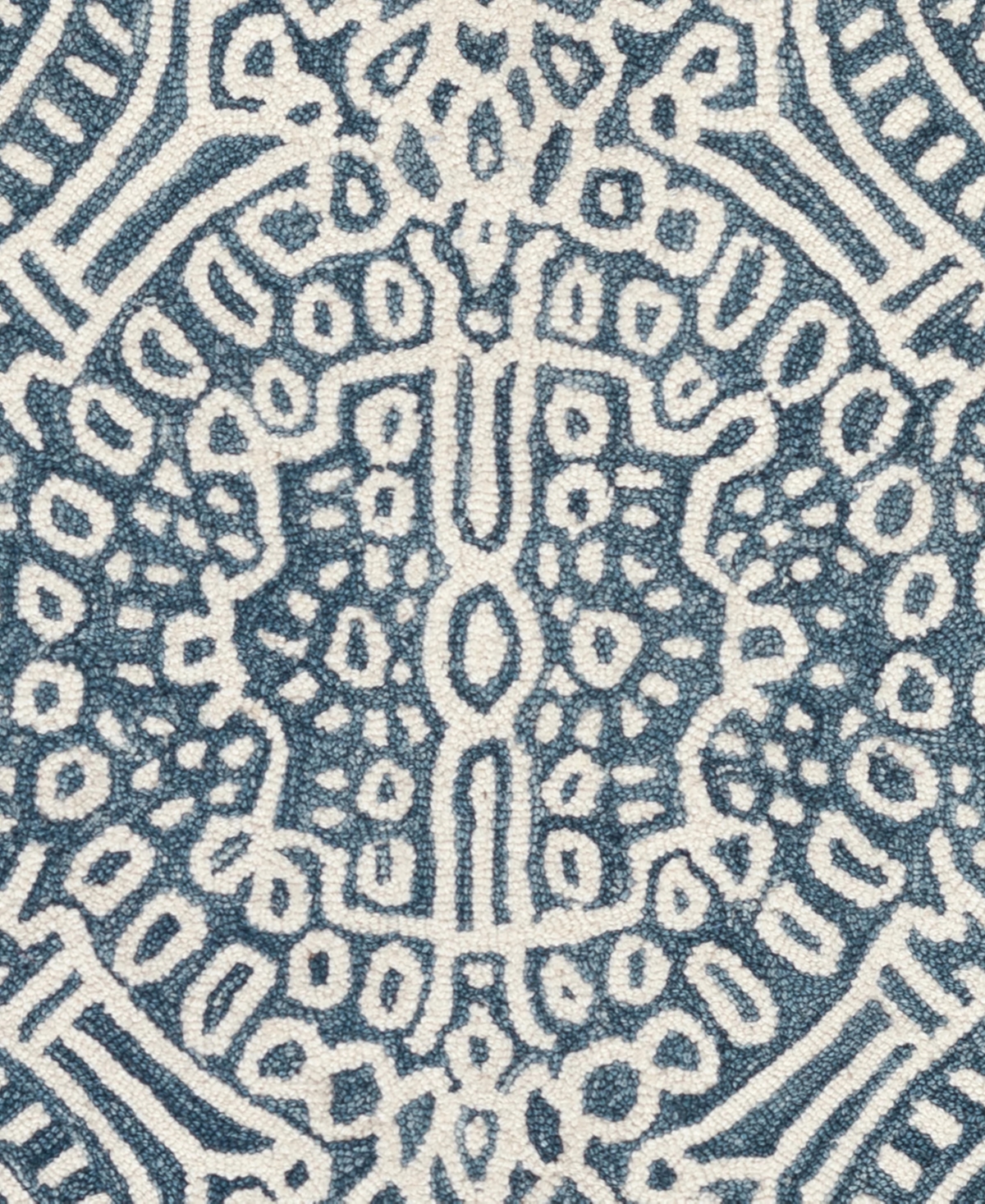 Dash And Albert Rugs By Annie Selke Temple Wool Da503 3'x5' Area Rug In Blue