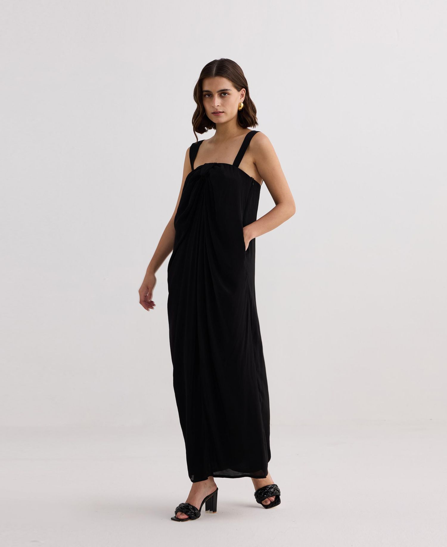 Women's Twilight Twist Strappy Maxi Dress