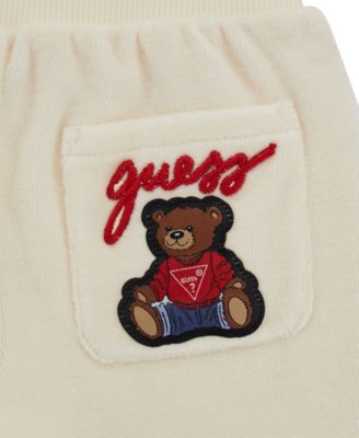 Baby Boys 2-Piece Velour Sweatshirt and Sweatpants Set