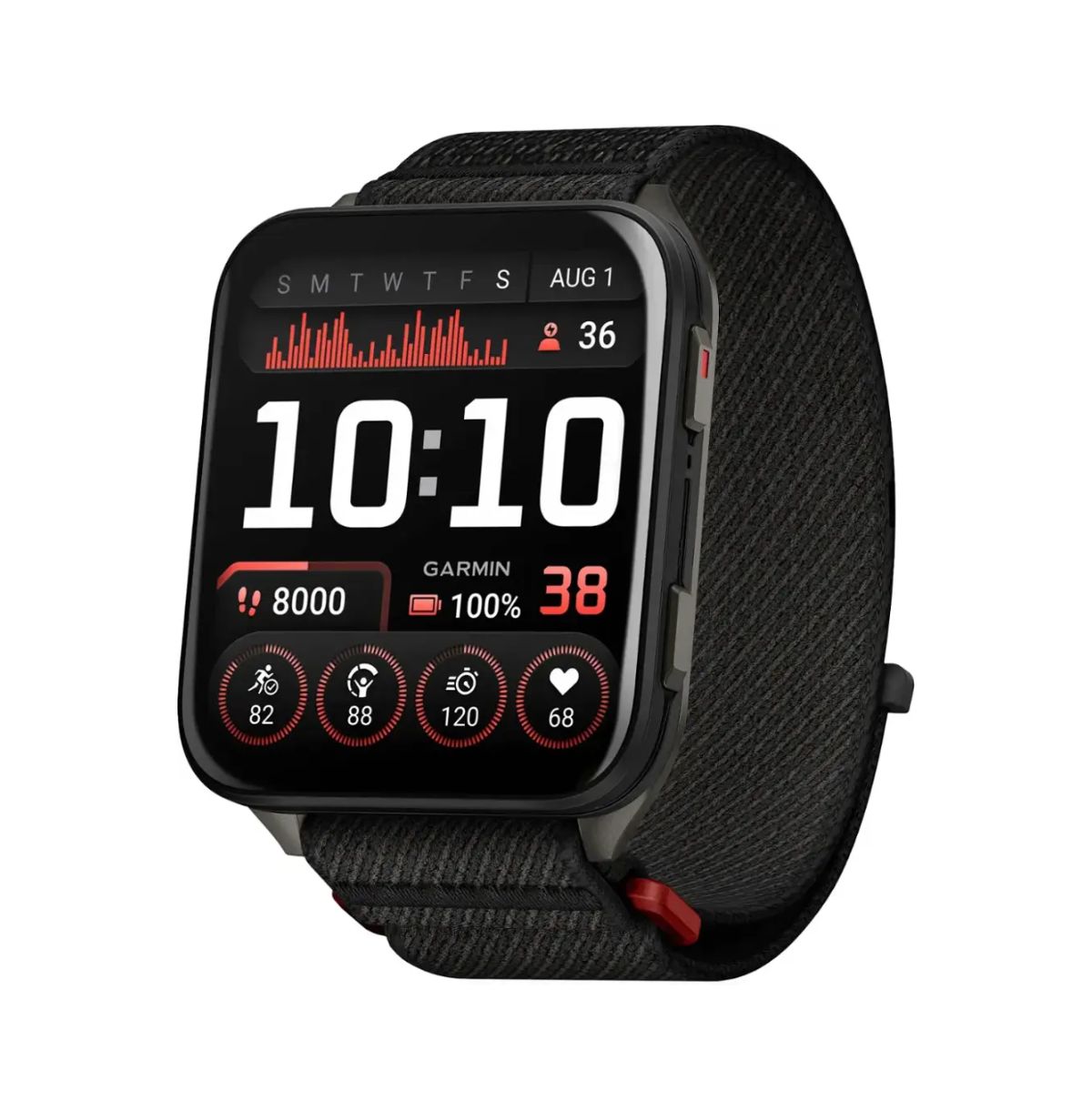 - Умные GPS-часы Venu X1 из армированного волокном полимера толщиной 51 мм