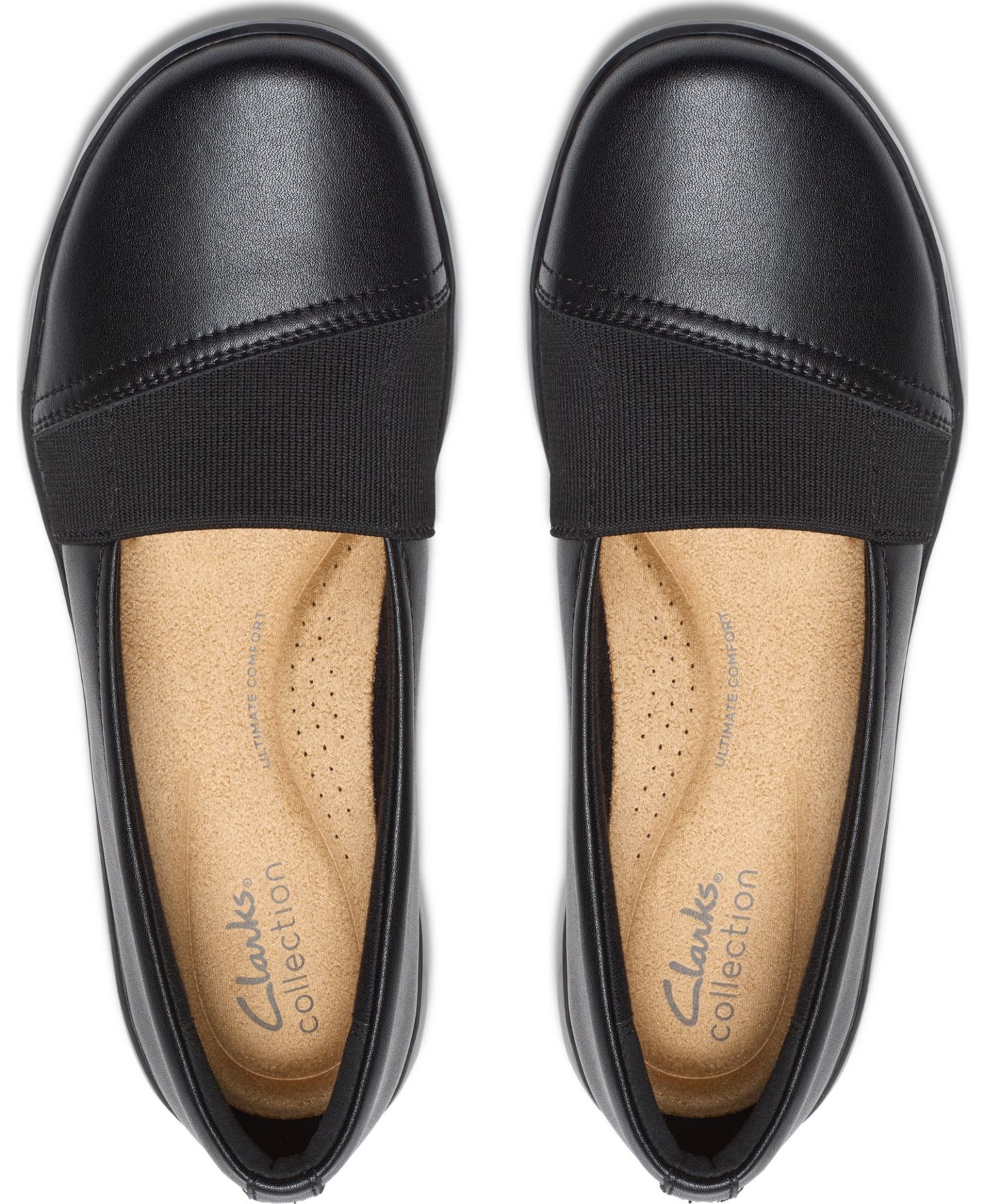 Женские туфли Clarks Kaetlyn Rhea Round Toe, цвет: Чёрный кожаный — фото 4