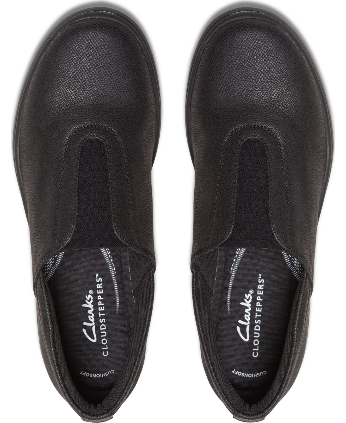 Женские кроссовки Clarks Cloudsteppers Breeze Sky Ria Round Toe, цвет: Чёрный — фото 4