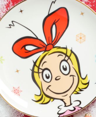 Merry Grinchmas Accent Plates, Set of 4