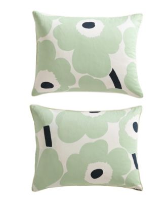 Unikko Cotton 3-Pc. Duvet Cover Set, Full/Queen