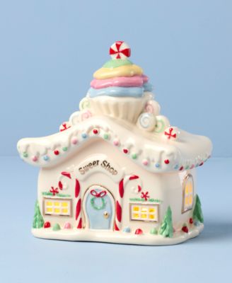 WhoVille Sweet Shop Lit Figurine