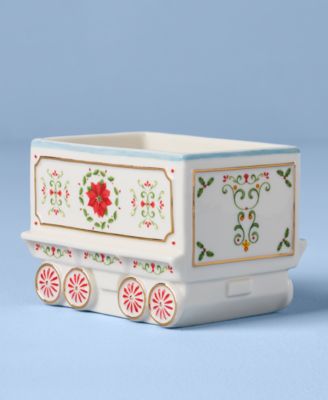 NEW FOR 2025! Village Christmas Porcelain Train Serving Set
