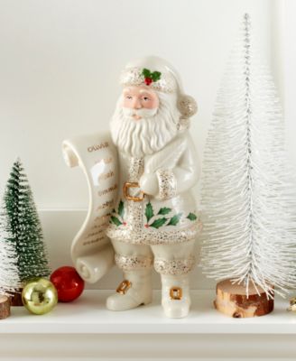 2025 Santa with List Figurine