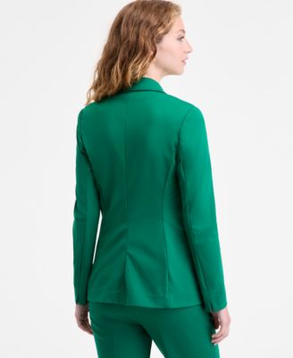 Women's Notch-Collar Single Button Blazer, Created for Macy's