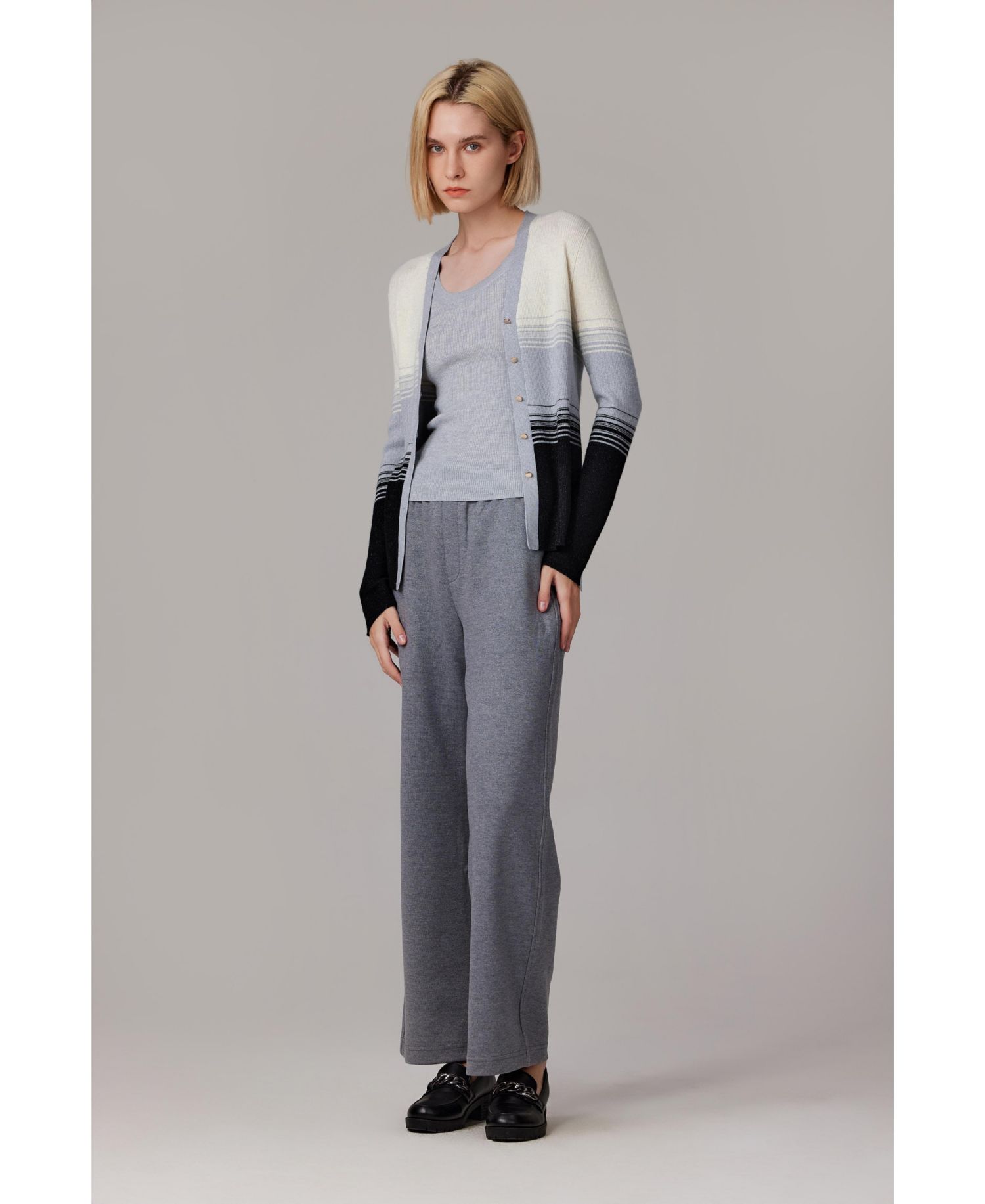 Women's Lurex Wool Cardigan | Metallic Button Up V Neck Sweater | Ultra Soft Ribbed Shimmer Knit | Machine Washable Cardigan Sweaters