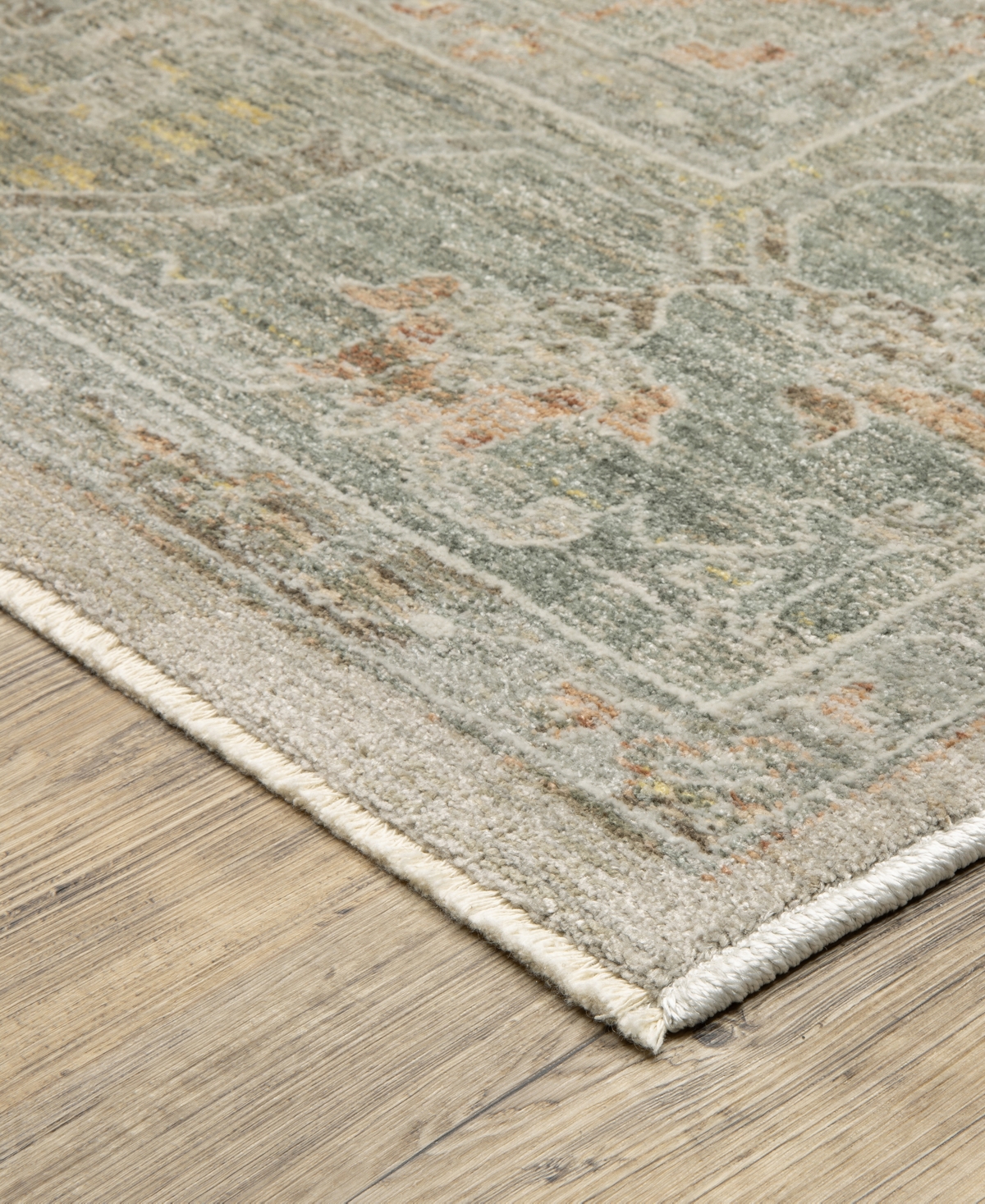 Oriental Weavers Keaton Kea02 2'3"x7'6" Runner Area Rug In Gray