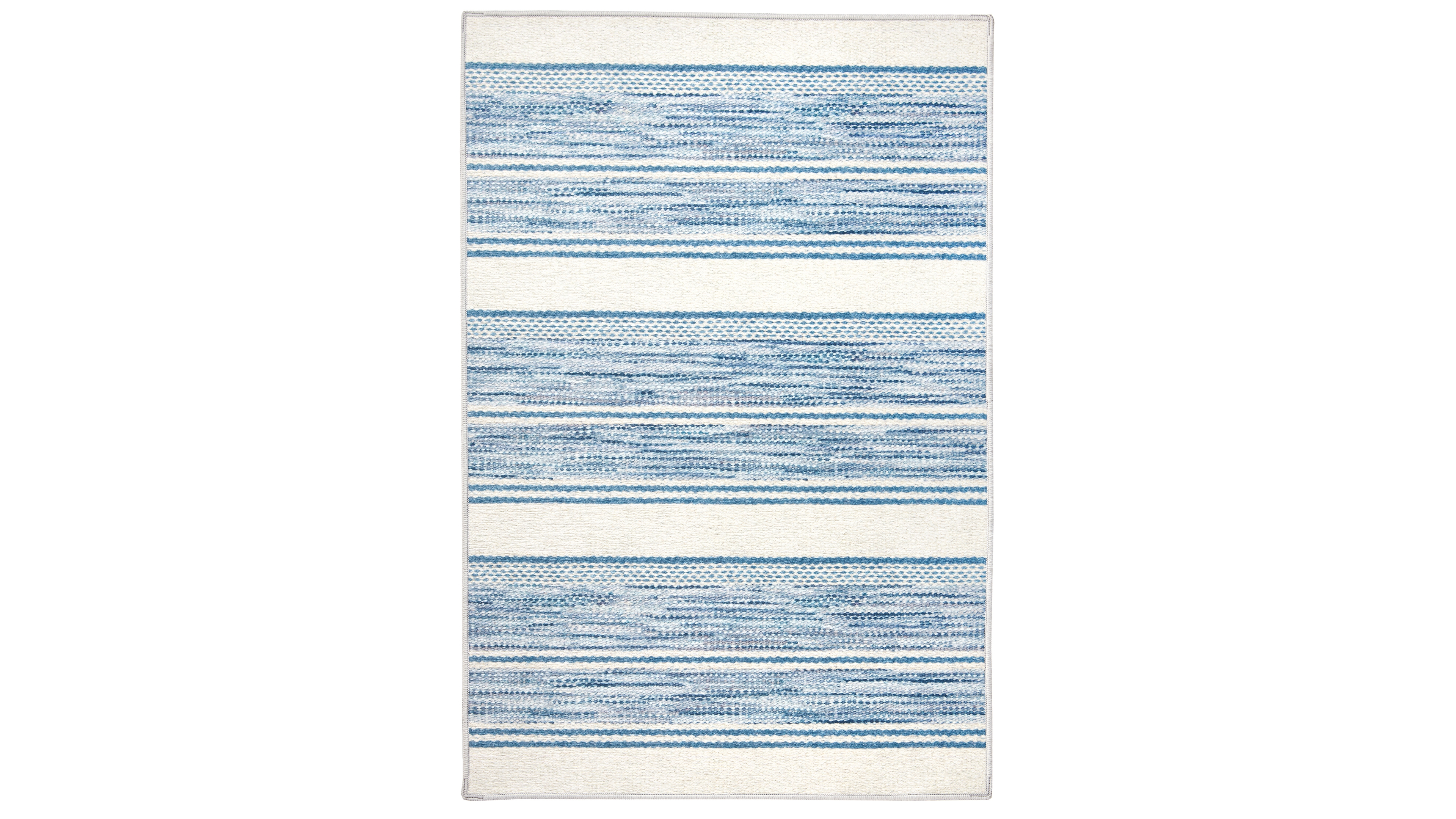 Dash and Albert Rugs by Annie Selke Ellington Stripe Machine Washable DA2339 8'x10' Area Rug