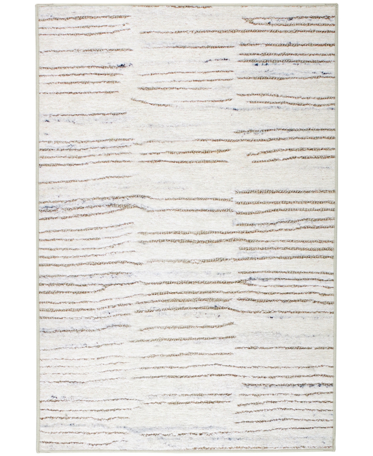 Dash And Albert Rugs By Annie Selke Avery Machine Washable Da2161 2'x3' Area Rug In Brown