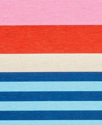 Beach Stripe Machine Washable DA2163 5'x8' Area Rug
