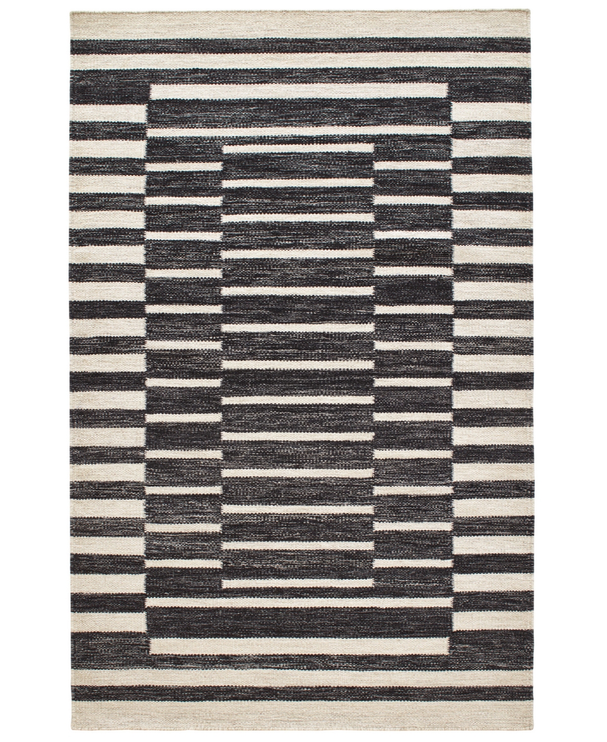 Dash And Albert Rugs By Annie Selke Heights Da1903 9'x12' Area Rug In Gray