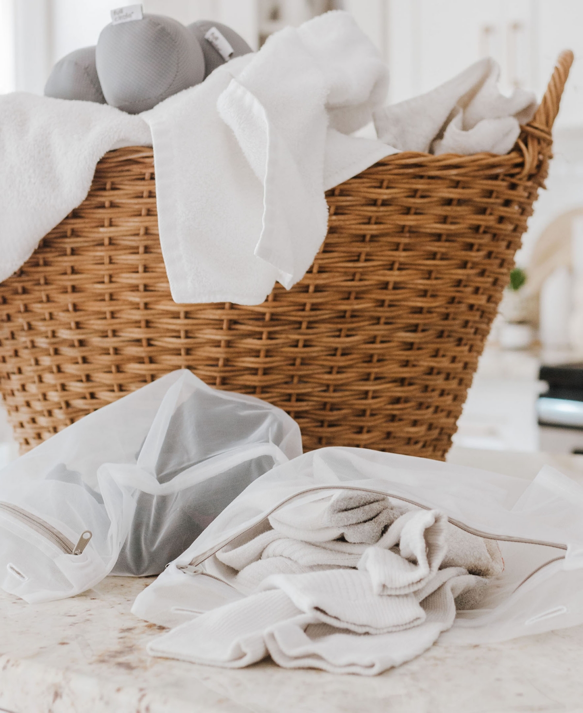 Full Circle Loads of Fun Mesh Laundry Bags, 4 Piece