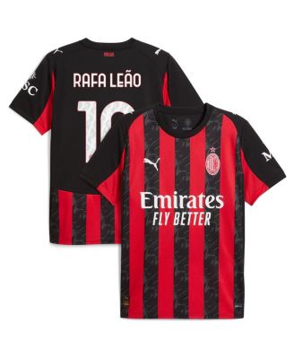 Puma - Men's Rafael Leão Red AC Milan 2025/26 Home Replica Player Jersey