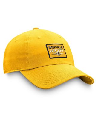 Men's Gold Nashville Predators Authentic Pro Prime Adjustable Hat