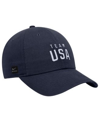 Big Boys and Girls Navy Team USA Club Adjustable Hat