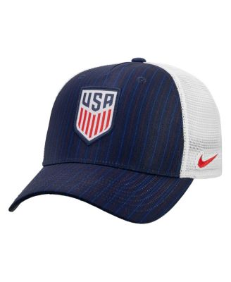 Nike - Men's and Women's Navy USMNT Rise Printed Trucker Adjustable Hat