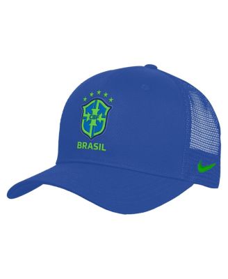 Nike - Men's and Women's Blue Brazil National Team Rise Adjustable Trucker Hat