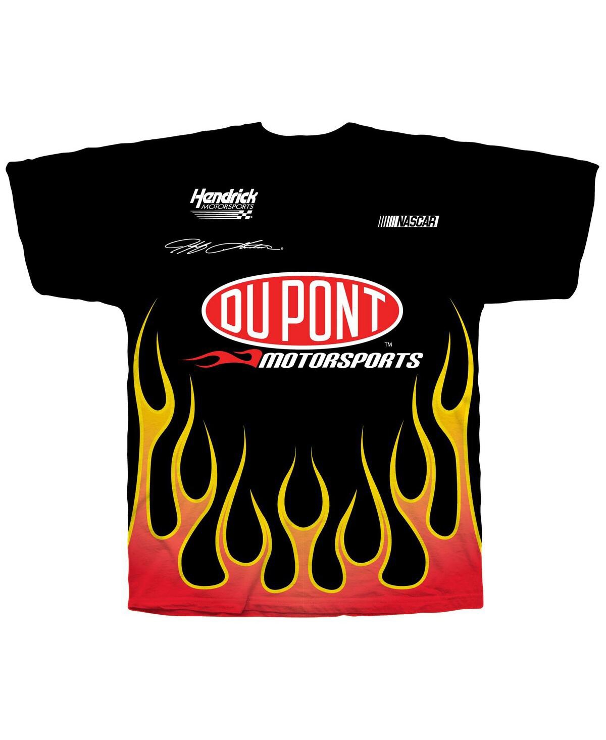 Hendrick Motorsports Team Collection Men's Black Jeff Gordon Dupont Legend T-shirt In Black