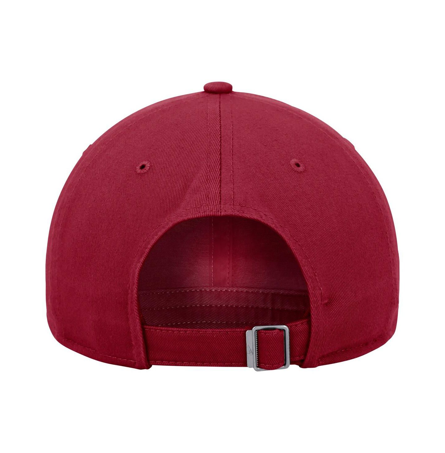 Мужская кепка Nike Crimson Washington State Cougars 2025 On-Field Club Adjustable Hat — фото 3