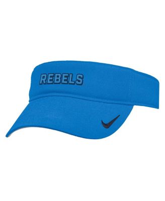 Nike - Men's Powder Blue Ole Miss Rebels 2025 On-Field Ace Performance Adjustable Visor Hat