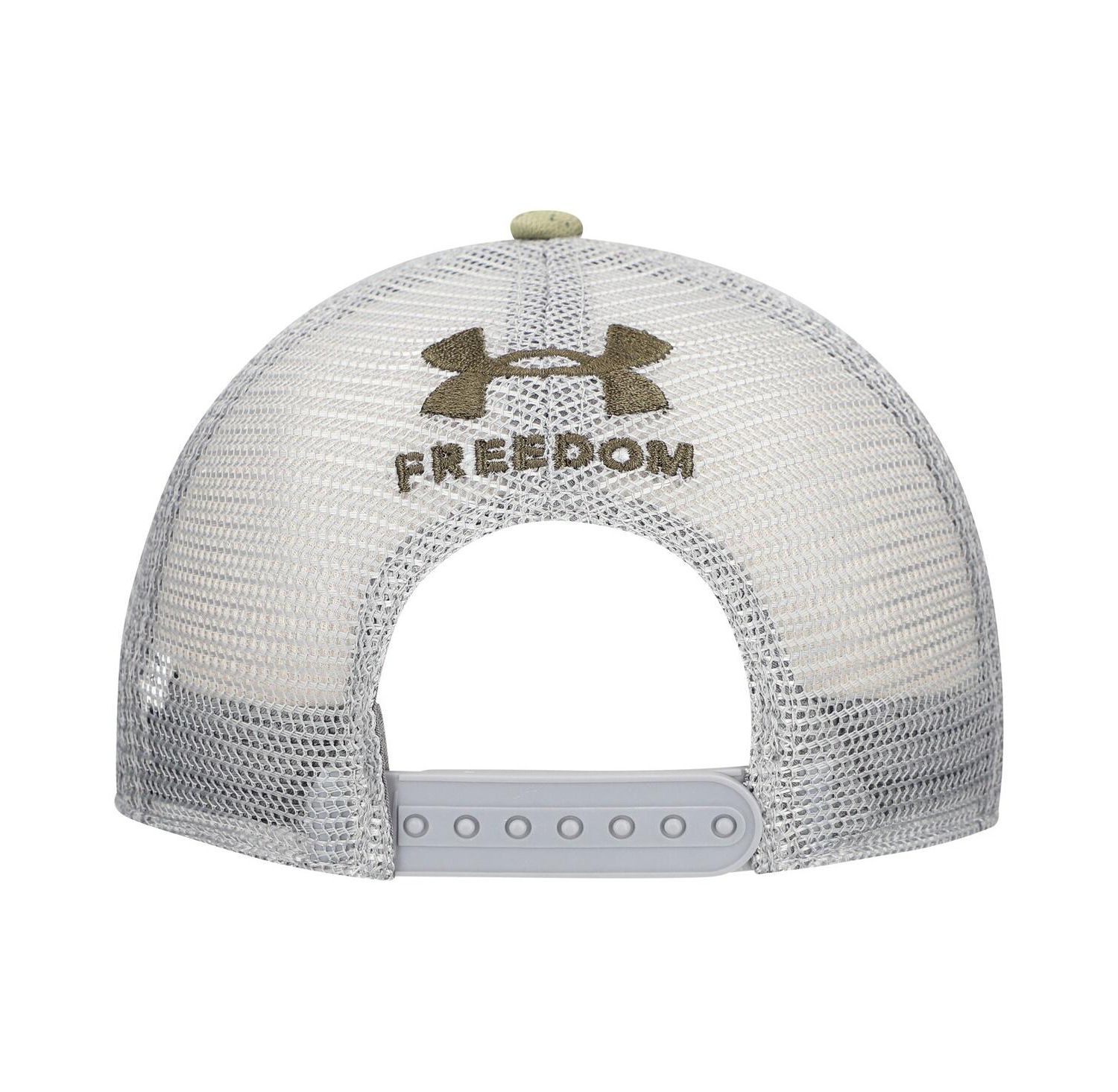 Men's Camo Auburn Tigers Freedom Collection Blitzing Performance Trucker Hat