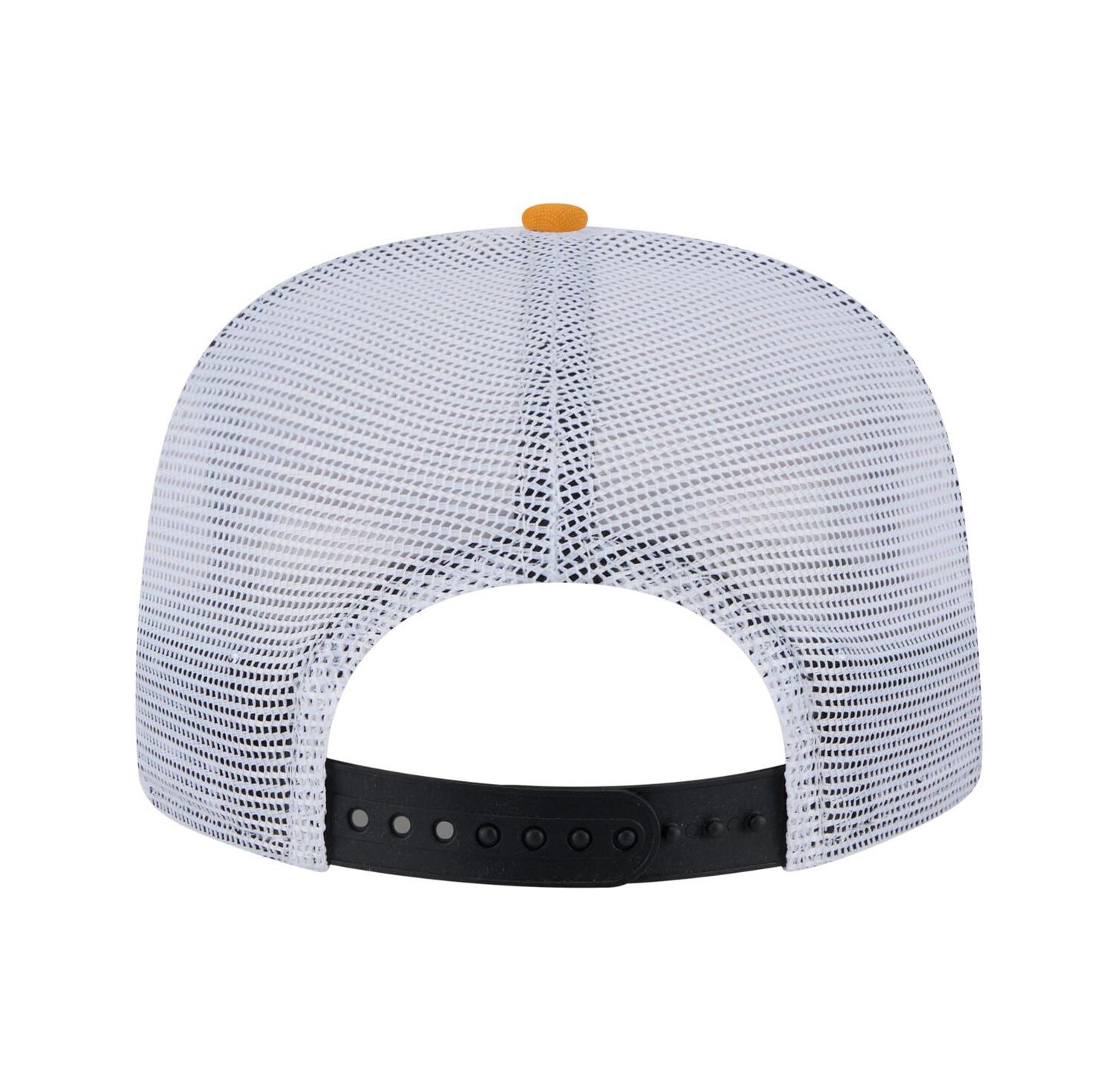 Men's Black/Gold Pittsburgh Penguins Throwback V-Dye Adjustable Golfer Hat