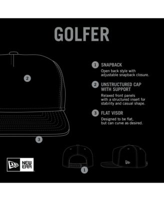 Men's Chicago White Sox Tie-Dye Golfer Trucker Adjustable Hat