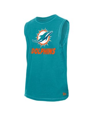 Men's Aqua Miami Dolphins Leisure Collection Tank Top