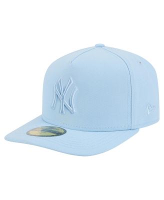 New Era - Men's Light Blue New York Yankees Color Pack A-Frame 59FIFTY Fitted Hat