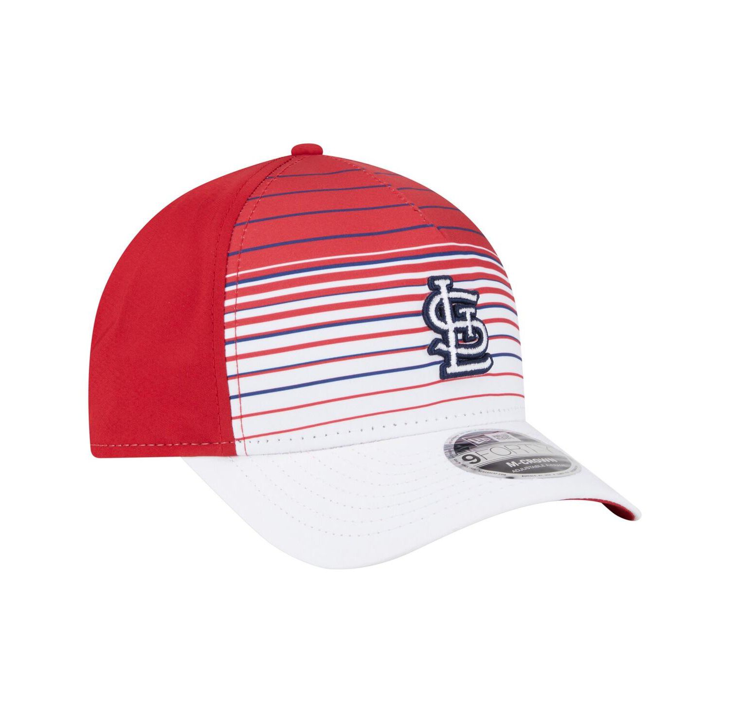 Men's Red St. Louis Cardinals Gradient 9FORTY M-Crown Adjustable Hat