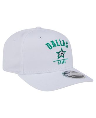 Men's White Dallas Stars Team Lockup Basic 9SEVENTY Adjustable Hat