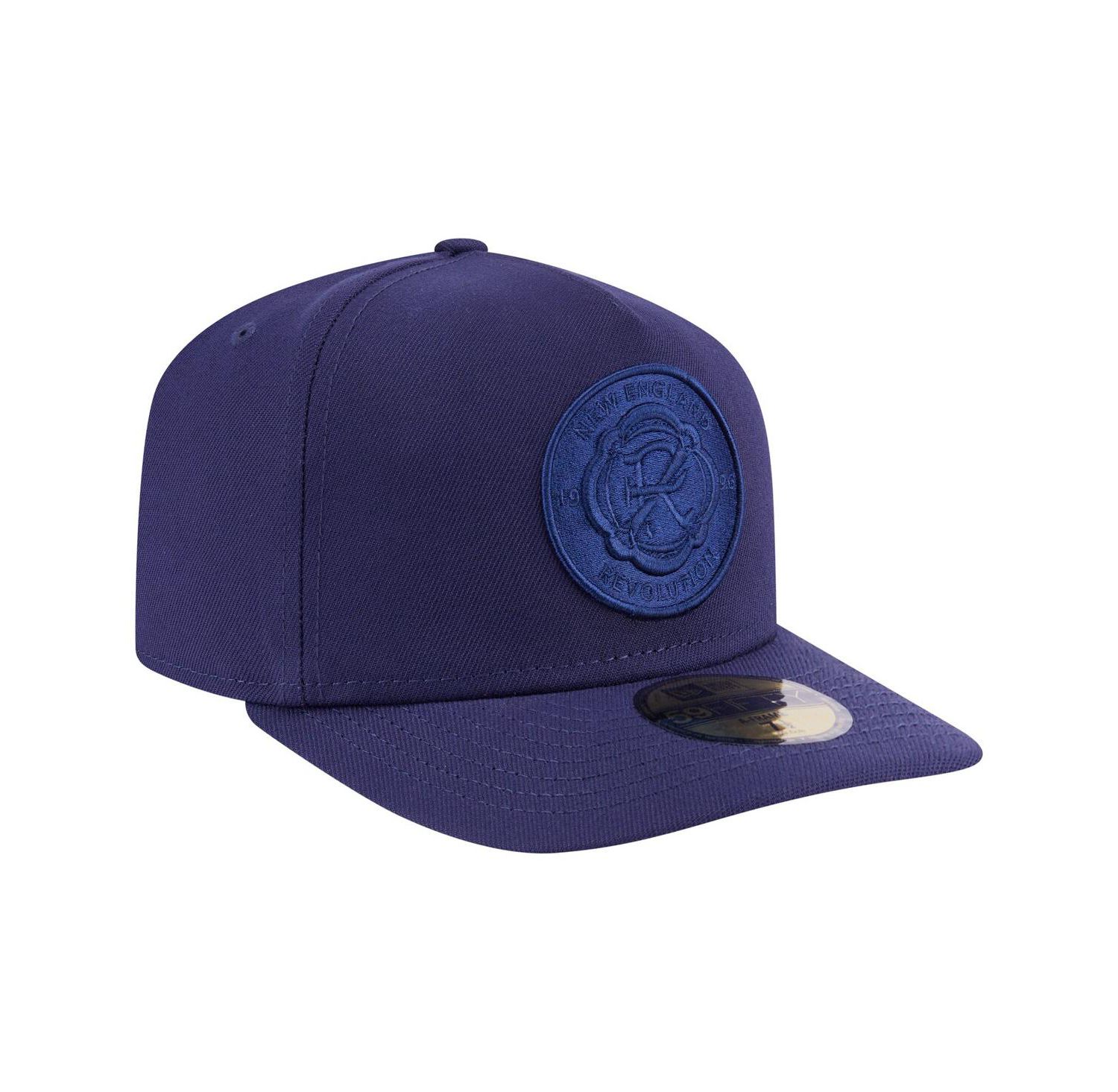 Men's Navy New England Revolution Color Pack A-Frame 59FIFTY Fitted Hat