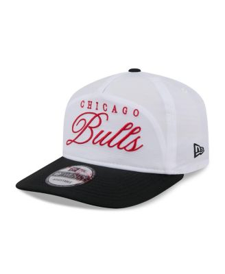 Men's White/Black Chicago Bulls 2025 NBA Draft On-Stage Nylon 19TWENTY Adjustable Hat