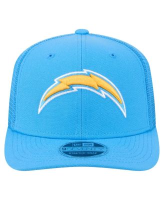 Men's Powder Blue Los Angeles Chargers Team Collection 9SEVENTY Stretch-Snap Adjustable Hat