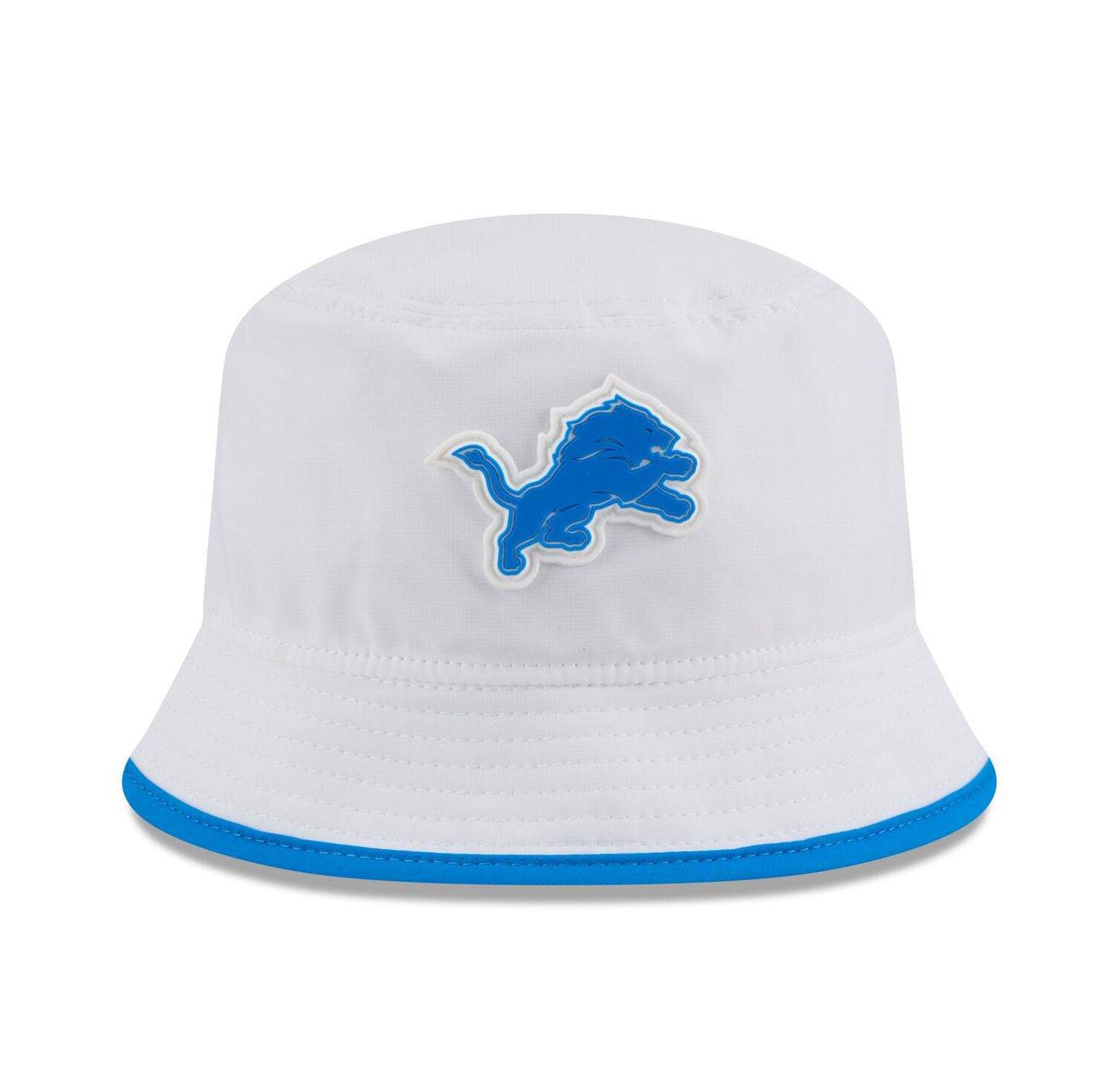 Men's White Detroit Lions 2025 NFL Training Camp Stretch Bucket Hat