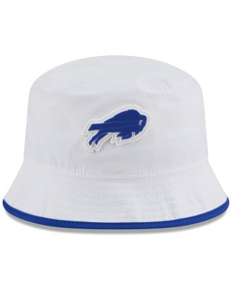 Men's White Buffalo Bills 2025 NFL Training Camp Stretch Bucket Hat