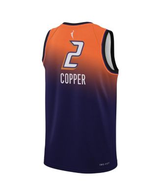 Big Boys and Girls&nbsp;Kahleah Copper Purple Phoenix Mercury Explorer Swingman Jersey