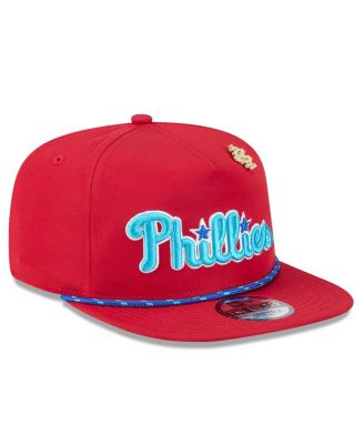 Men's Red Philadelphia Phillies 2025 Big League Chew Golfer Snapback Hat