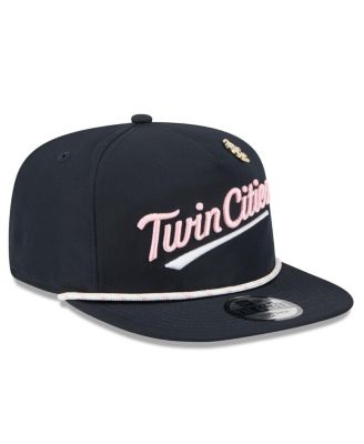 Men's Navy Minnesota Twins 2025 Big League Chew Golfer Snapback Hat