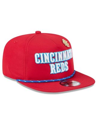 Men's Red Cincinnati Reds 2025 Big League Chew Golfer Snapback Hat