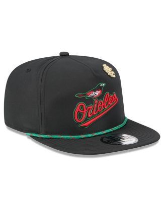 Men's Black Baltimore Orioles 2025 Big League Chew Golfer Snapback Hat