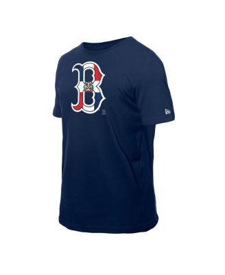 Men's Navy Boston Red Sox Dominican Republic Flag Logo T-Shirt