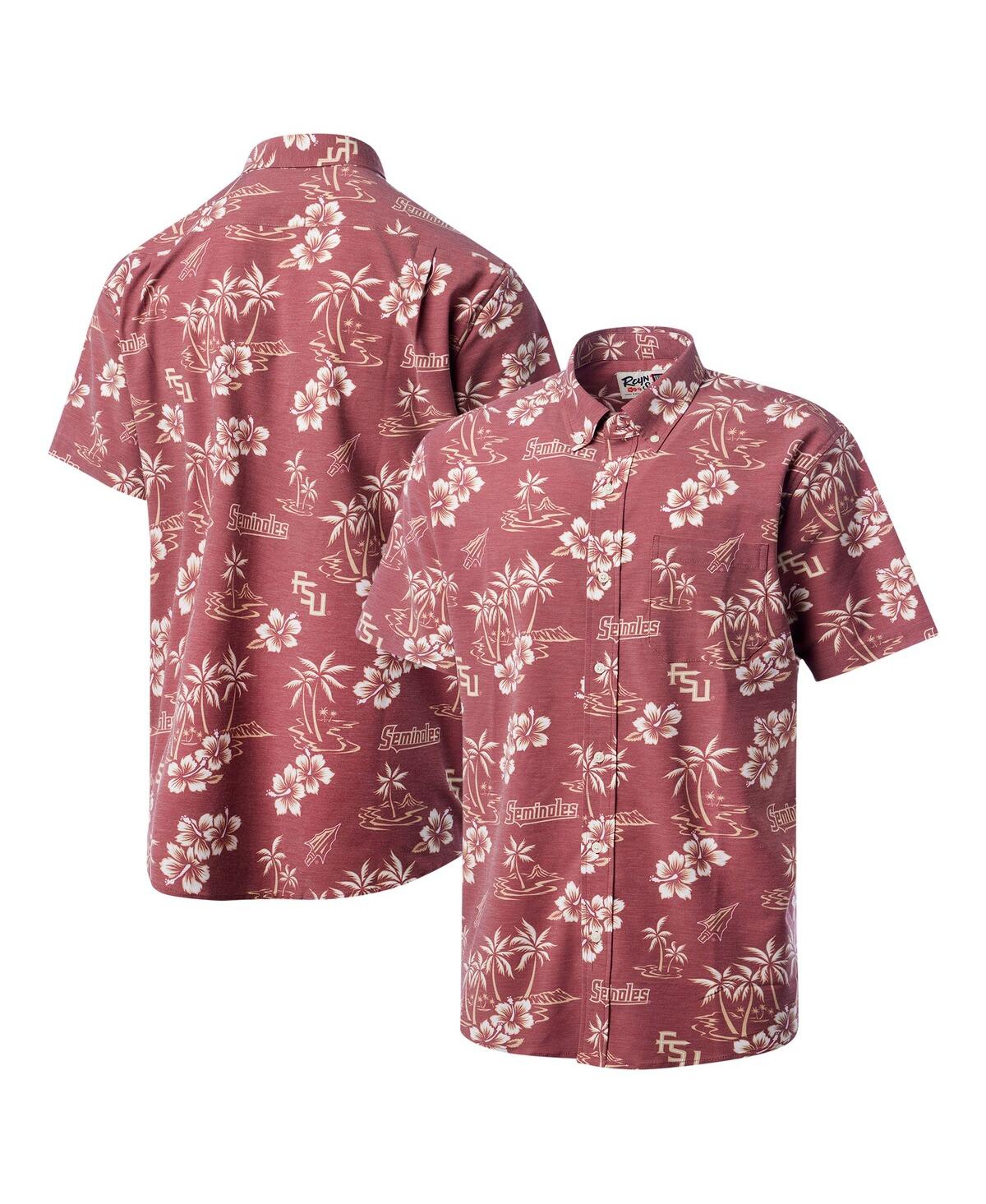 Men's Garnet Florida State Seminoles Classic Button-Up Shirt - Garnet