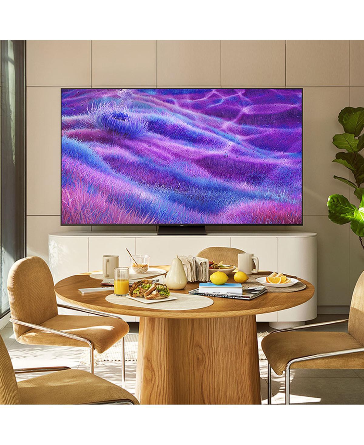 Samsung QN80F Inch 4K Neo Qled Mini Led Tv with AudioQuest Sky 3m Hdmi Cable