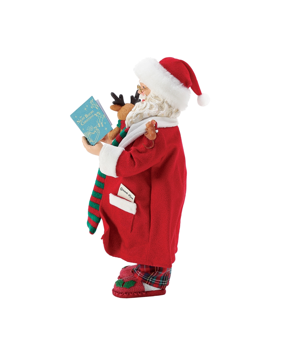 Department Five Possible Dream Santa My Favorite Bedtime Story Figurine In Red