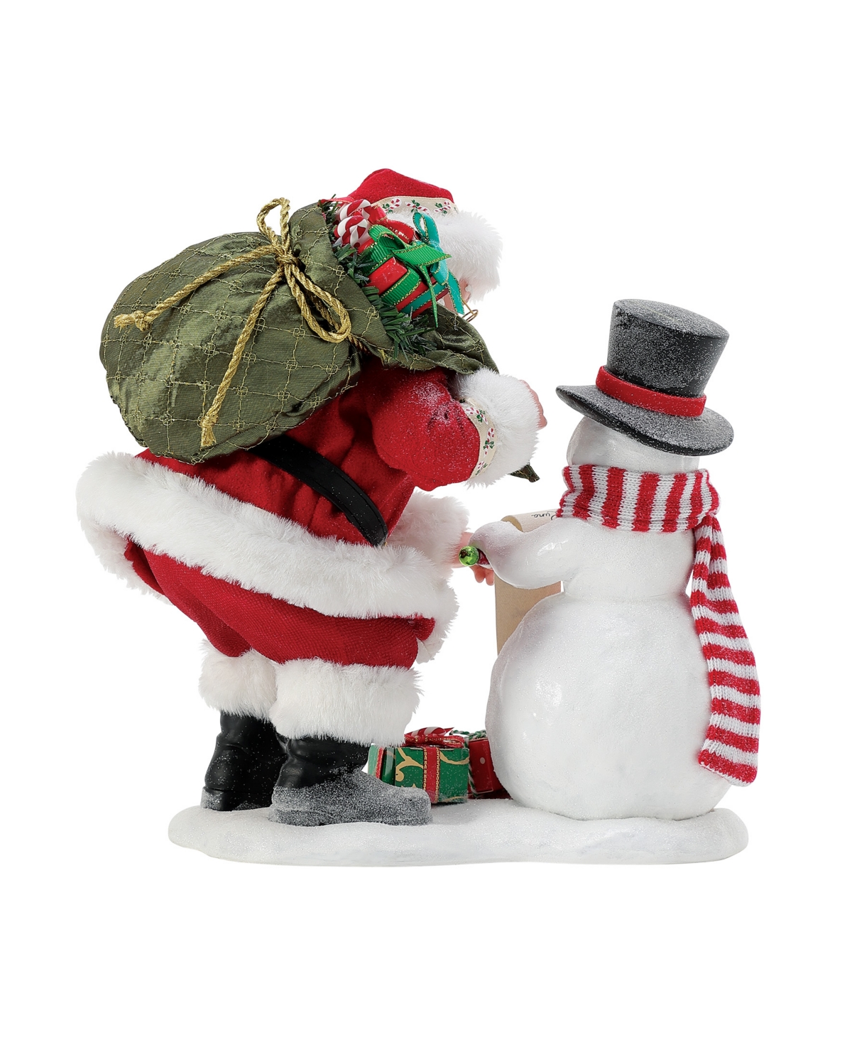 Department Five Possible Dream Santa Nice List Figurine In Multi
